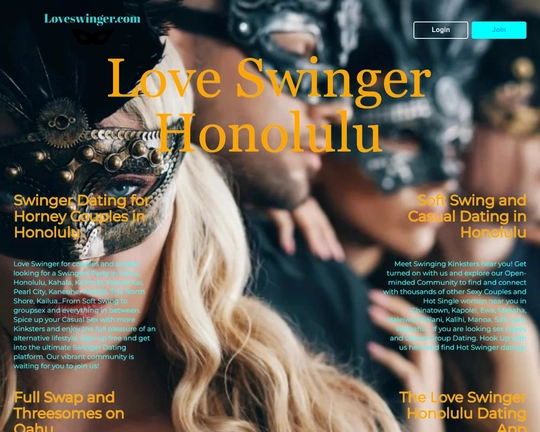 Honolulu Swinger Dating Logo